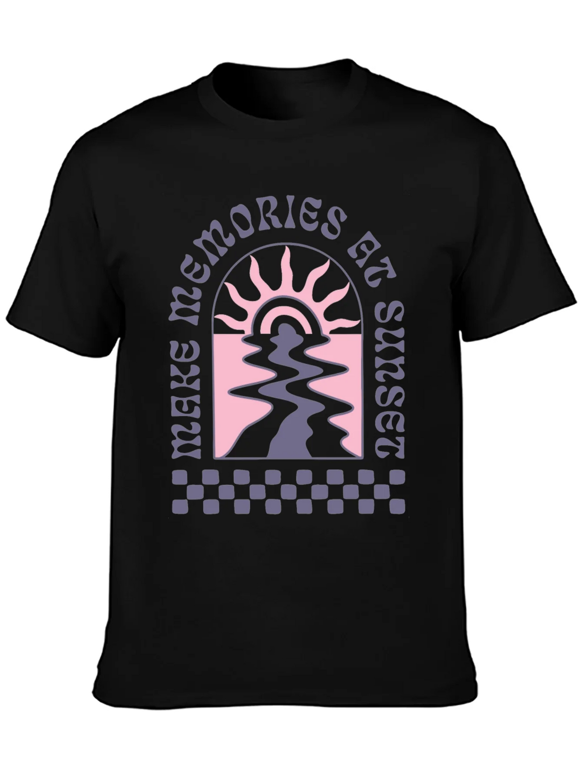 Sunset Memories Graphic Tee - Retro Style product image 3