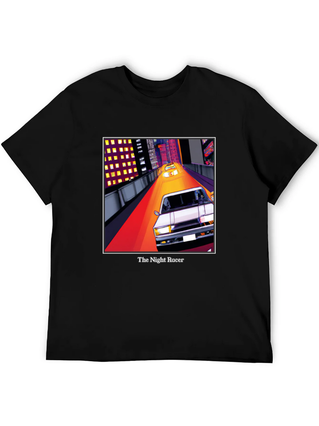 The Night Racer T-Shirt - Retro Car Graphic Tee product image 5