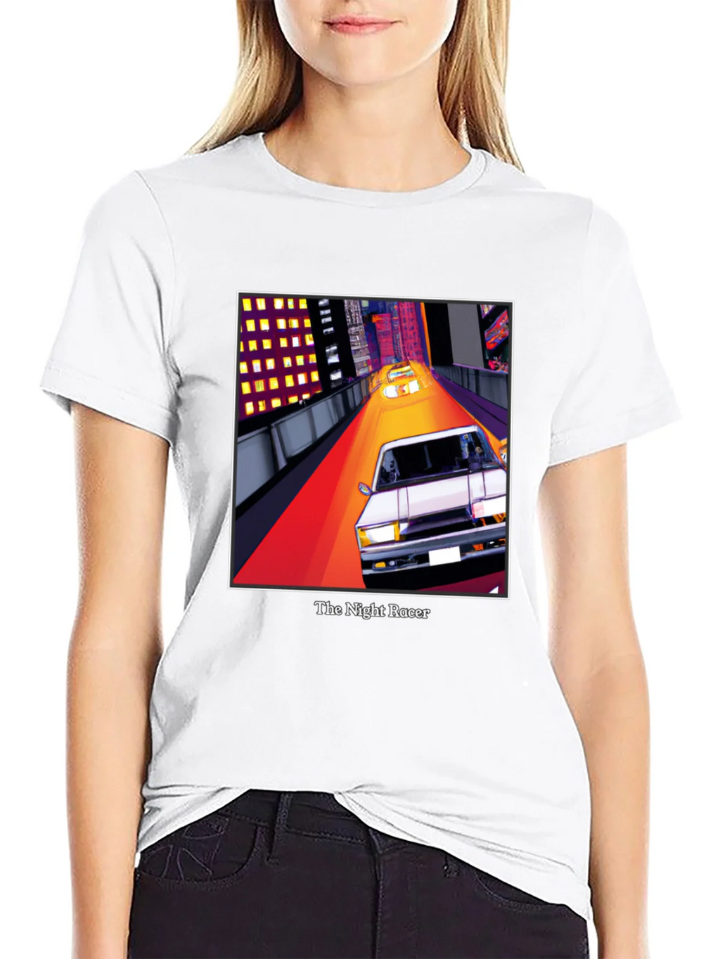 The Night Racer T-Shirt - Retro Car Graphic Tee product image 8