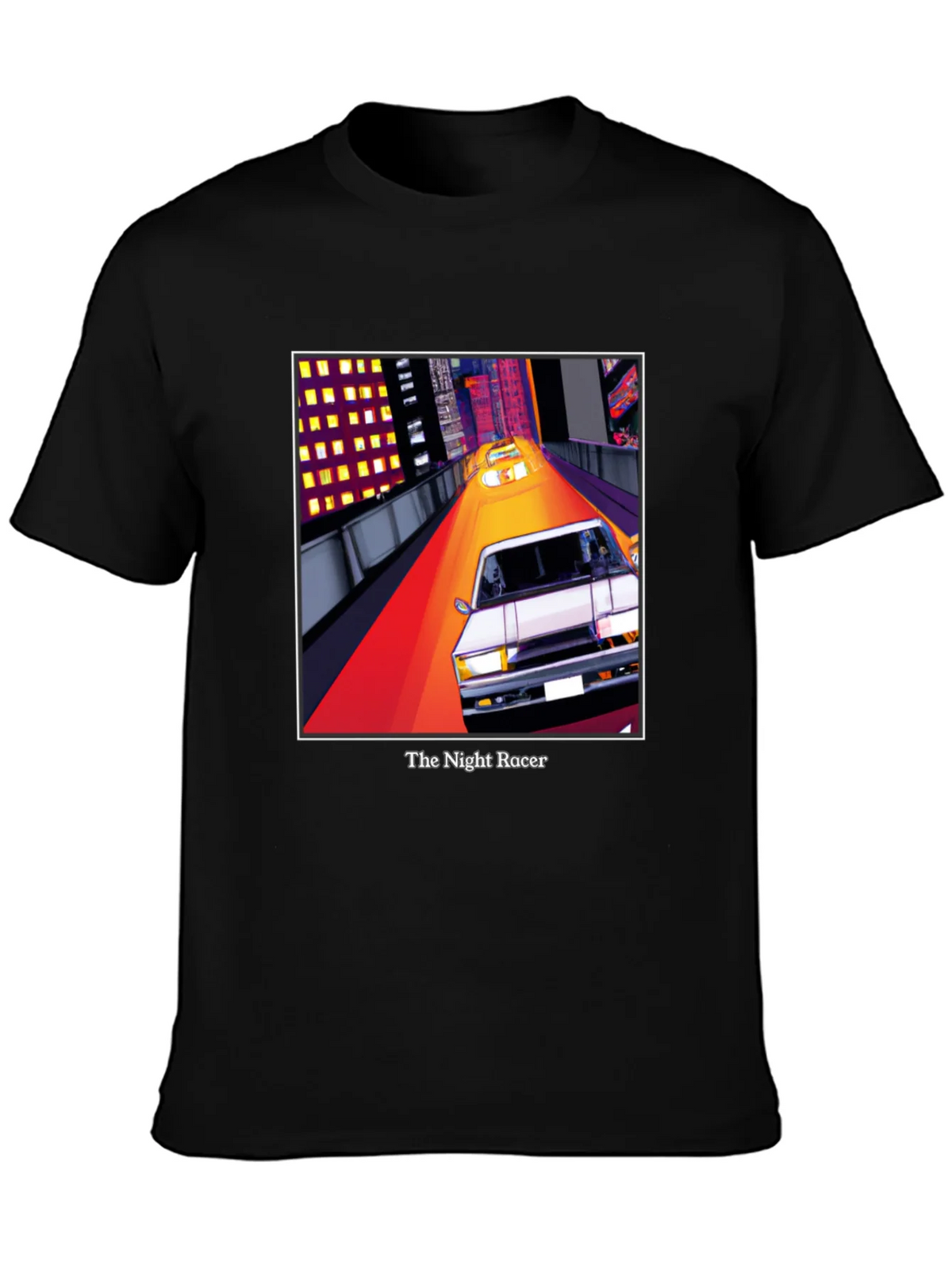 The Night Racer T-Shirt - Retro Car Graphic Tee product image 3