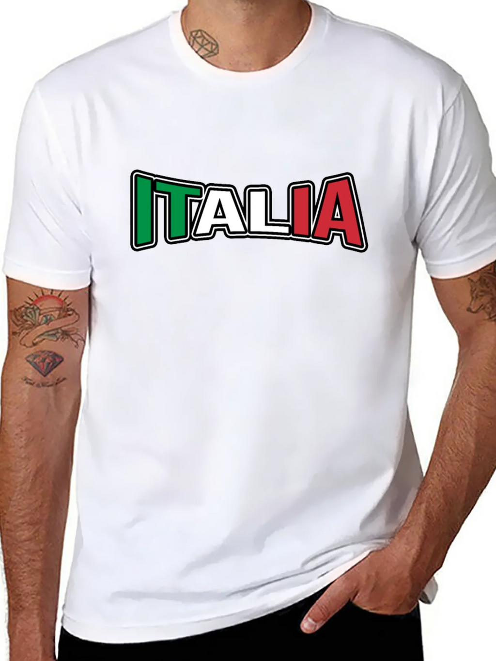 Italia Flag T-Shirt - Italian Pride Tee product image 7