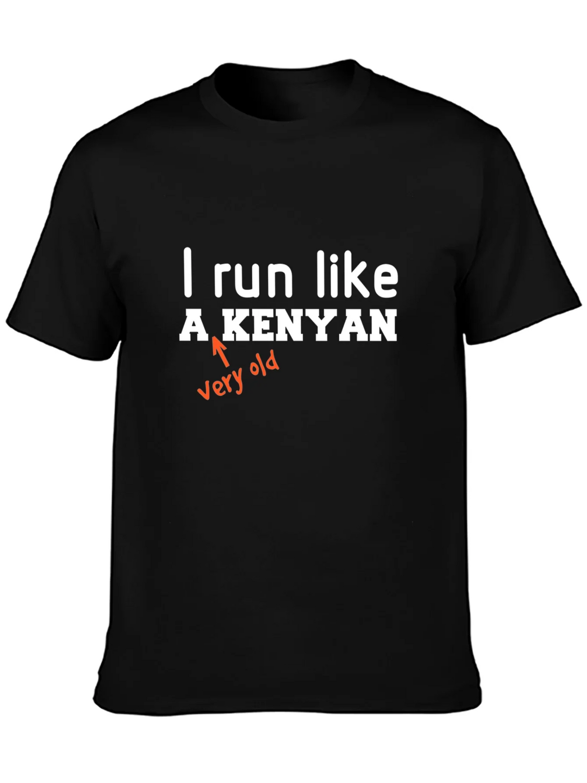 Funny I Run Like A Kenyan Graphic Tee product image 3