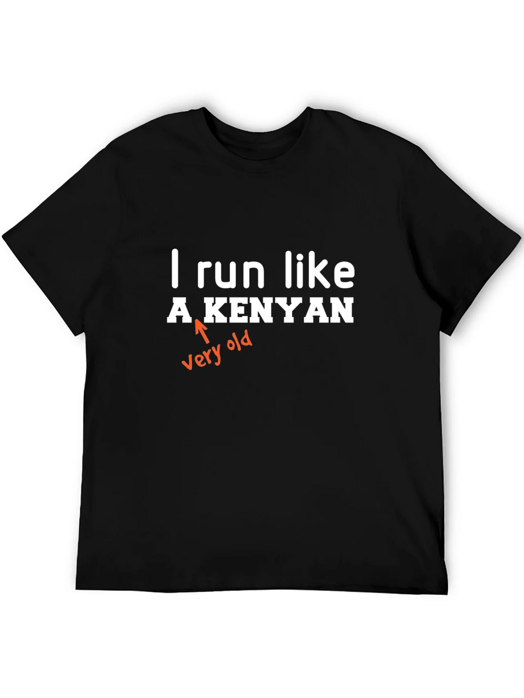 Funny I Run Like A Kenyan Graphic Tee product image 5
