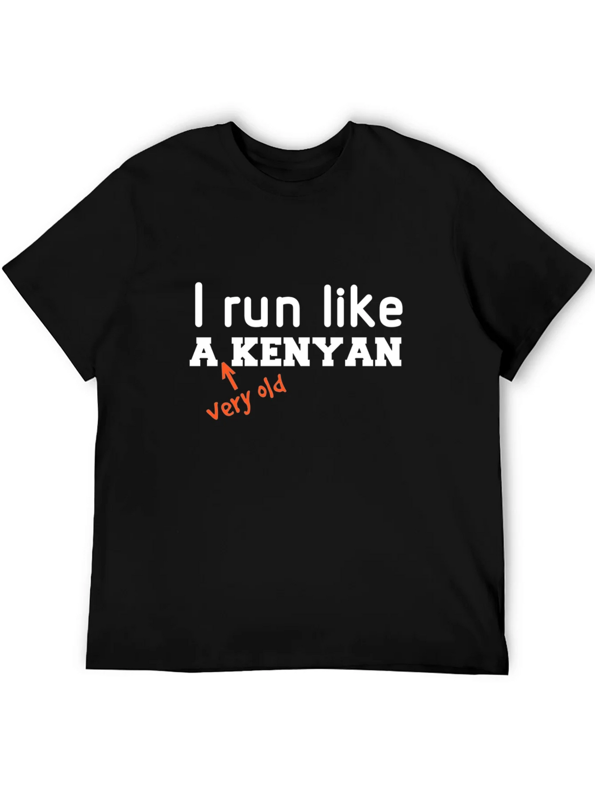 Funny I Run Like A Kenyan Graphic Tee product image 5
