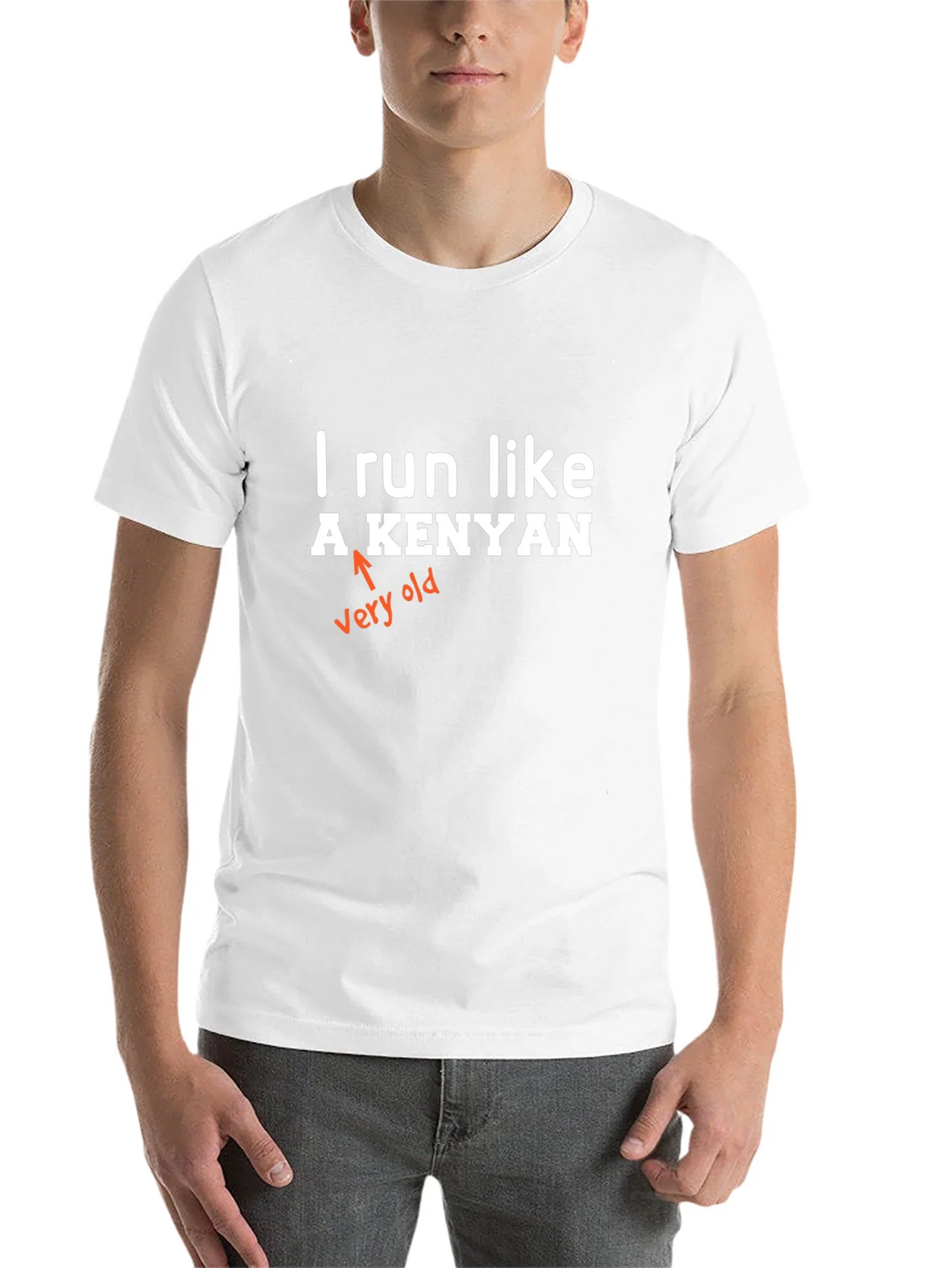 Funny I Run Like A Kenyan Graphic Tee product image 10