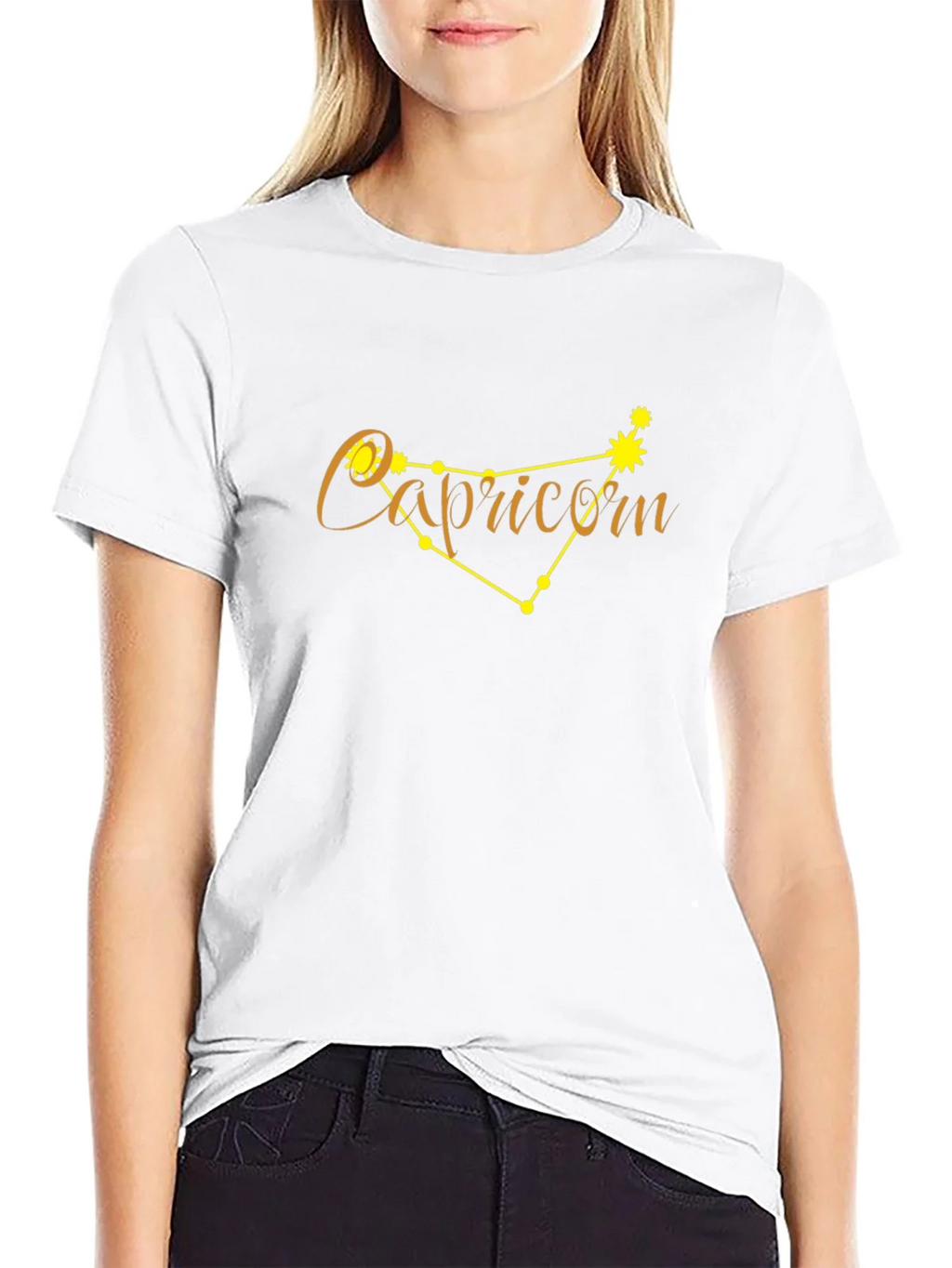 Capricorn Zodiac Constellation Graphic Tee product image 8