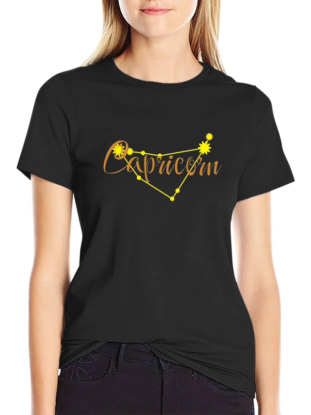 Capricorn Zodiac Constellation Graphic Tee product image 2