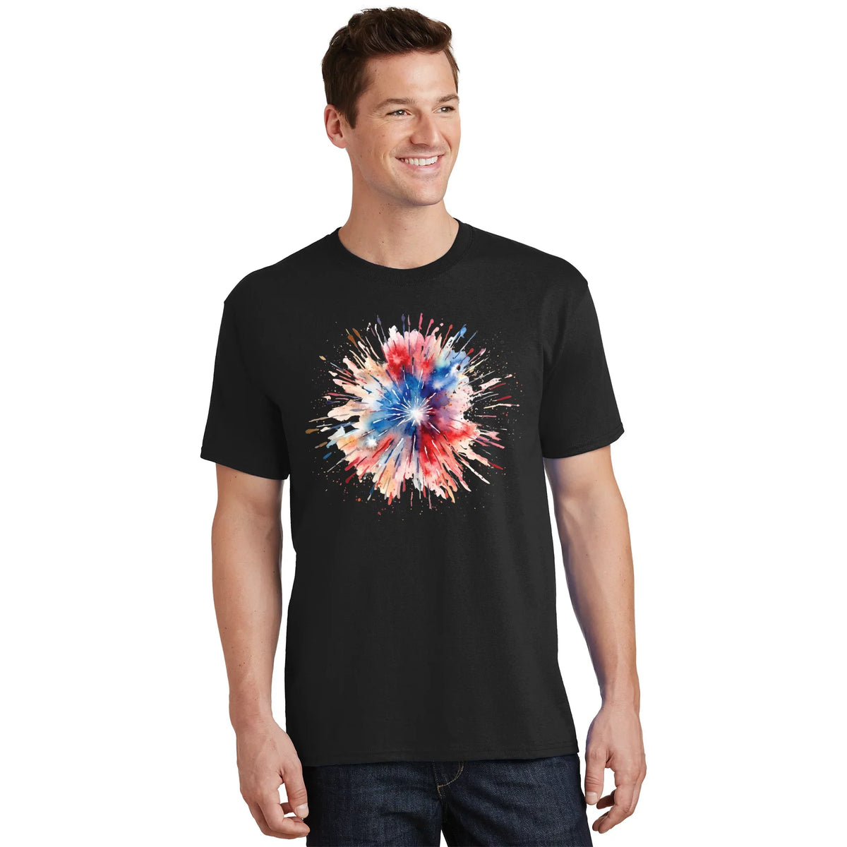 USA Firework 4th Of July T-Shirt product image 1