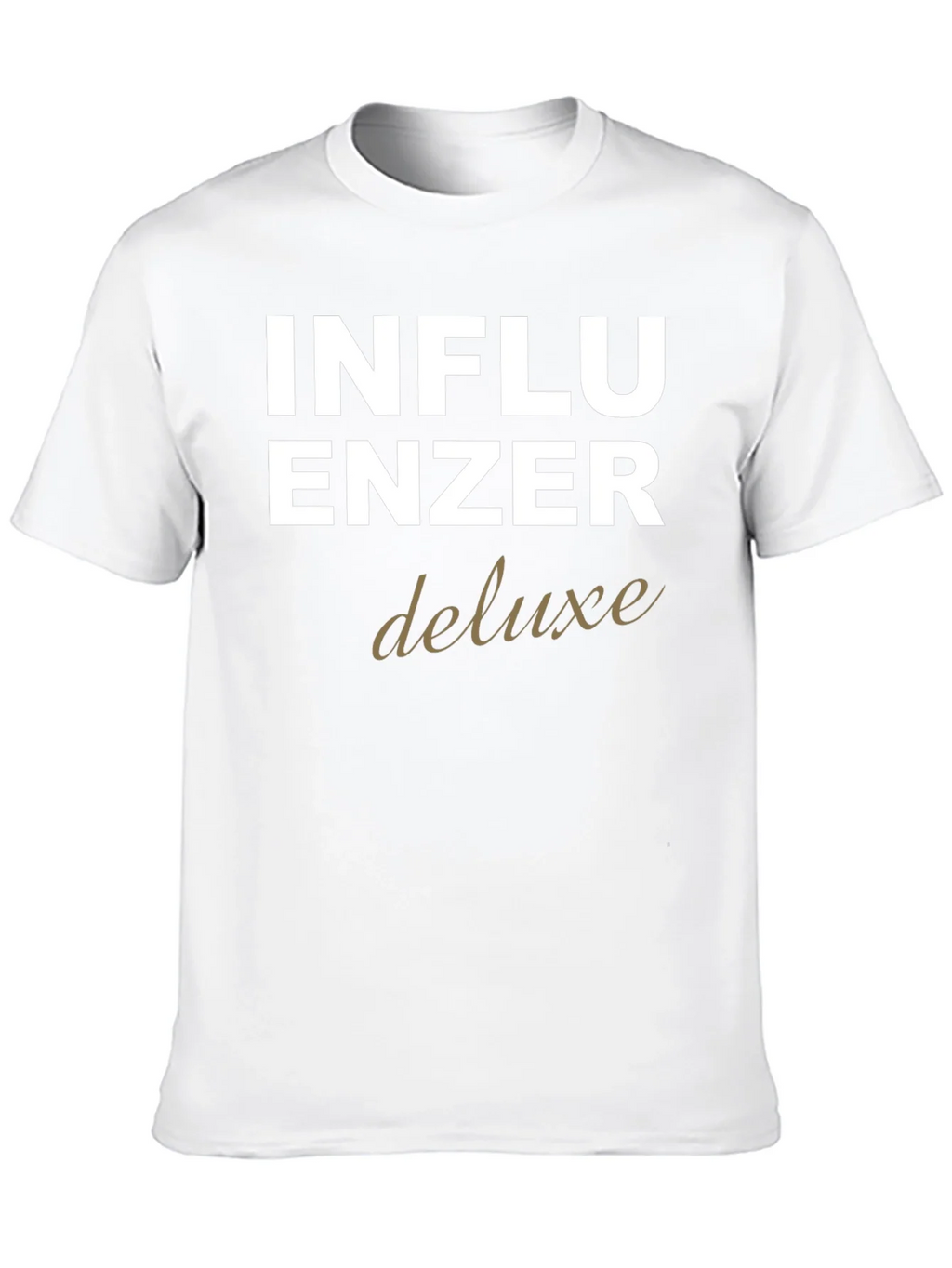 Influencer Deluxe Graphic Tee - Black Cotton T-Shirt product image 9