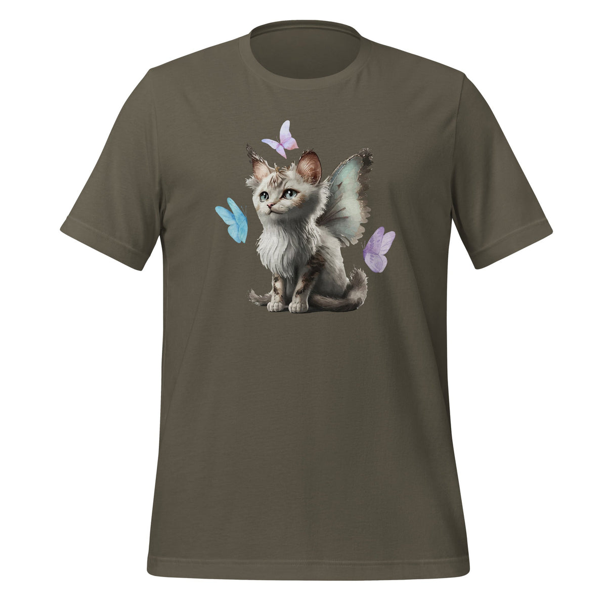 Cute y2k Aesthetic Cat Butterfly Fairy Cyber 2000s Graphic product image 5