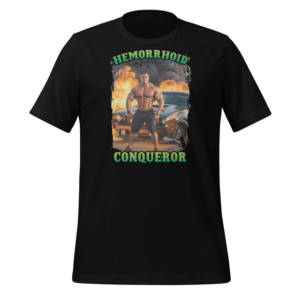 Hemorrhoid Conqueror Funny Meme Weird Offensive Cringe Joke product image 1