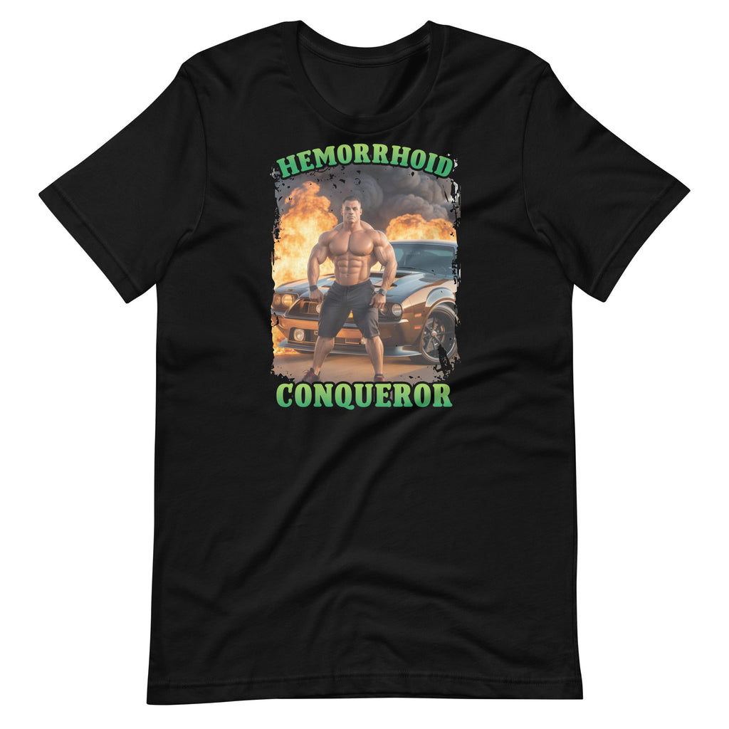 Hemorrhoid Conqueror Funny Meme Weird Offensive Cringe Joke product image 2