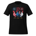 Patriotic Firework Red White Blue Chicken USA Flag July 4th product image 1