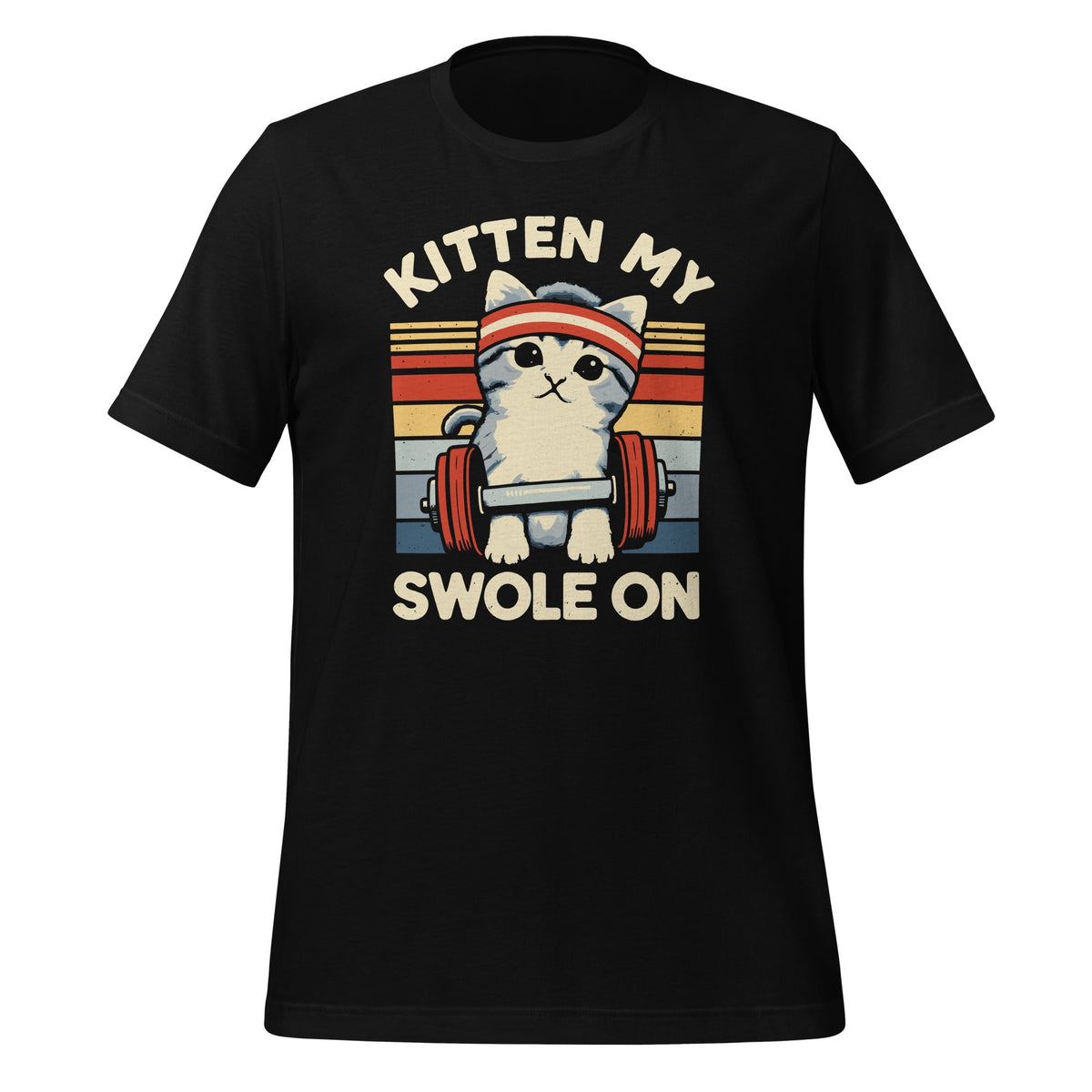 Cat Kitten My Swole On Workout Pet Fitness Lover Unisex product image 1