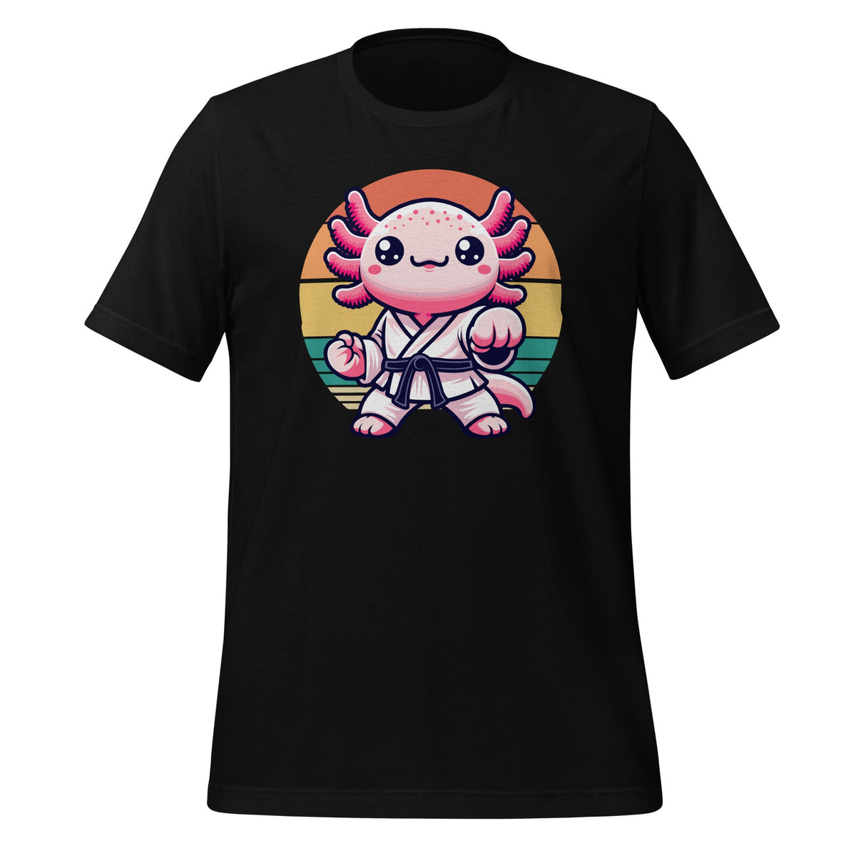 Kawaii Axolotl Karate Funny Martial Arts Cute Taekwondo product image 1