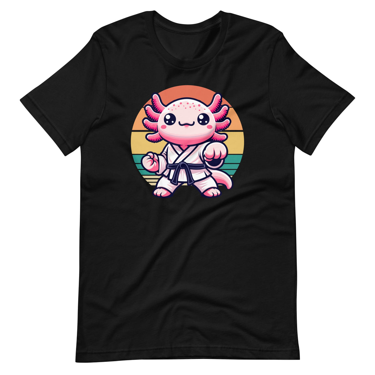 Kawaii Axolotl Karate Funny Martial Arts Cute Taekwondo product image 2