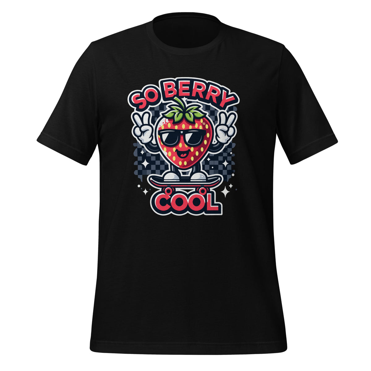 Groovy So Berry Strawberry Fruit Cool Skateboard Lover product image 1