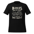 Bikes Are Like Wives Funny Motorcycle Biker Wife Unisex product image 1