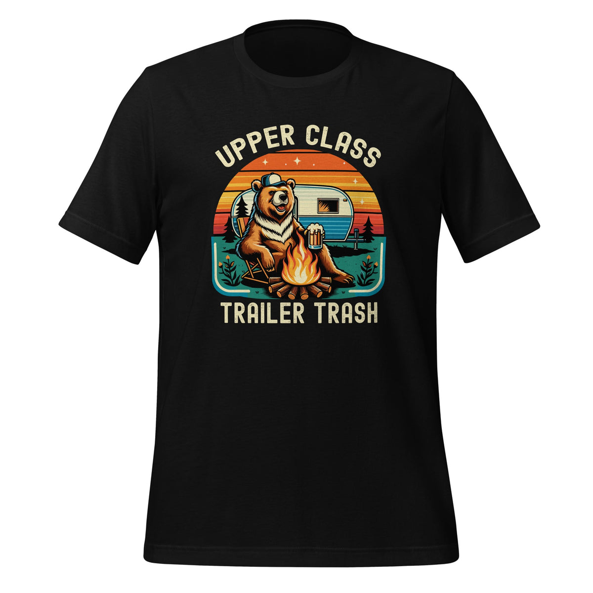 Upper Class Trailer Camping Outdoor Trash Animal Camper product image 1