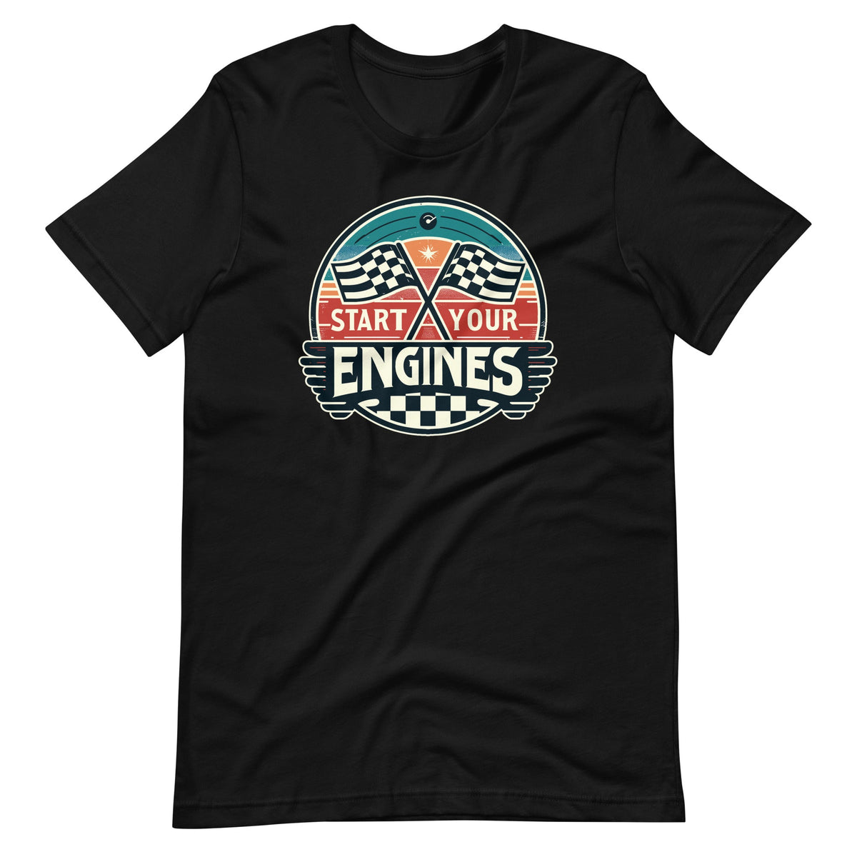 Start Your Engines Funny Saying Raceday Race Car Unisex product image 2