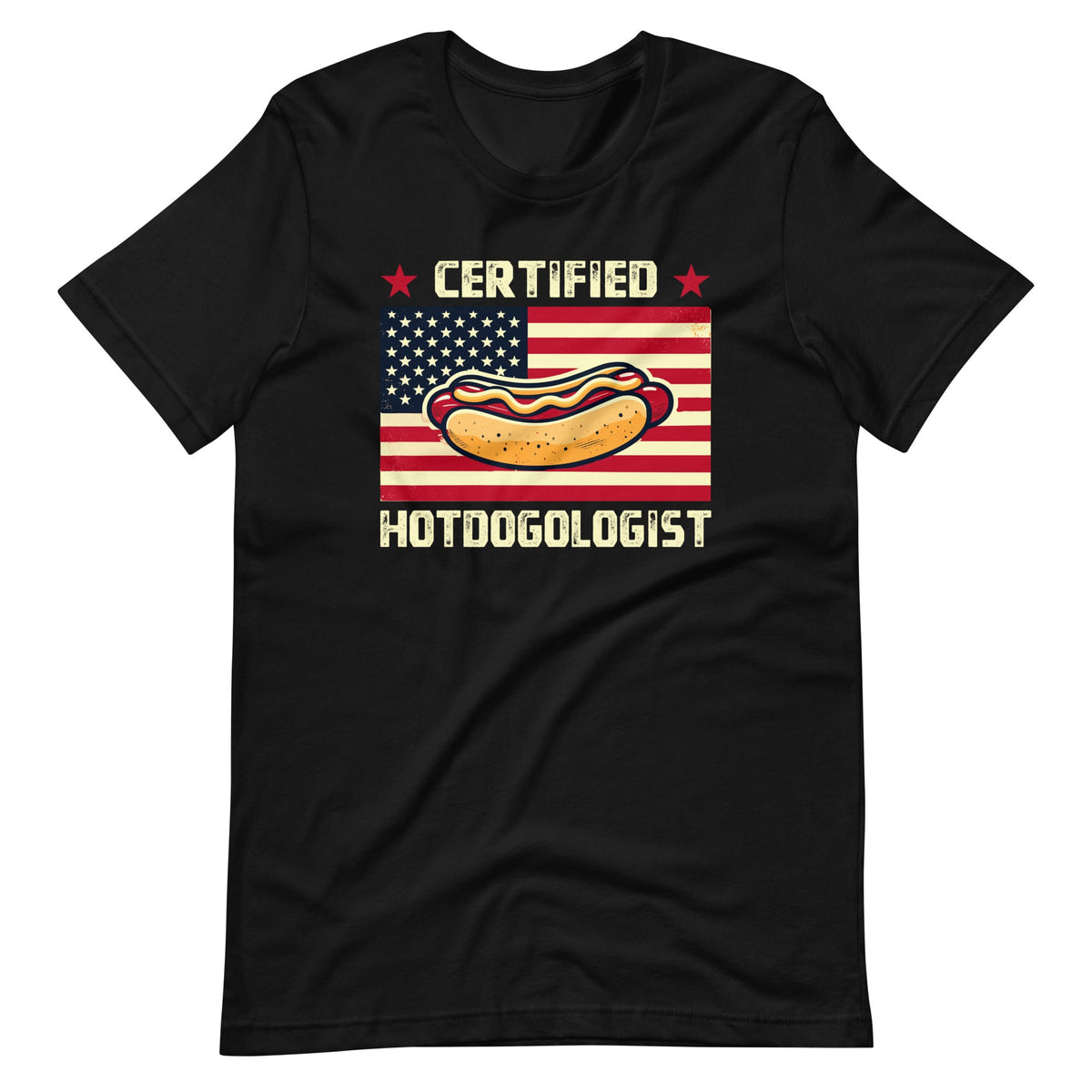 Certified Hotdogologist Wiener Hotdog Sausage USA Flag product image 2