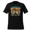 Rocking The Retired Life Funny Summer Retirement Retro product image 1