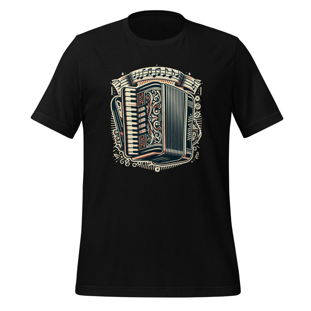 Retro Air Accordion Player Choir Musical Awareness Unisex product image 1