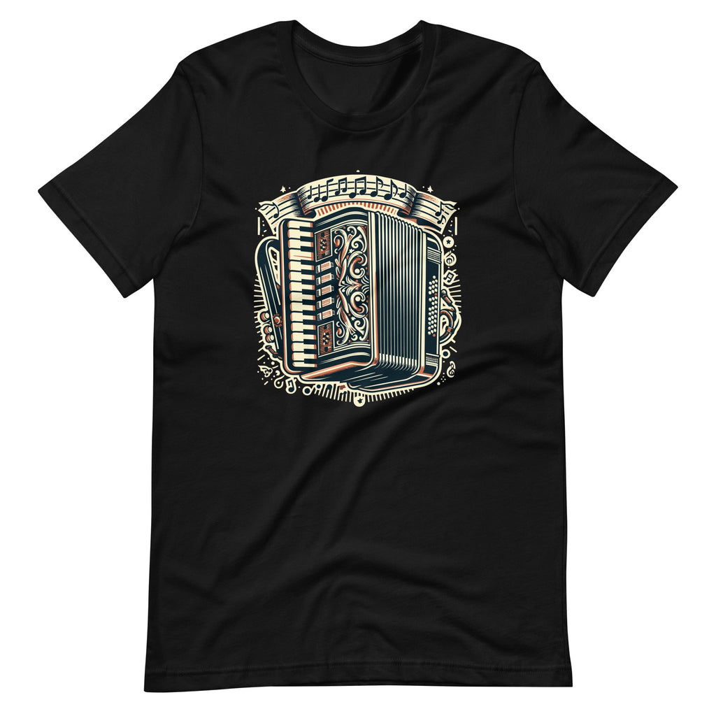 Retro Air Accordion Player Choir Musical Awareness Unisex product image 2