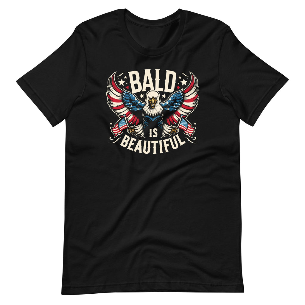 Bald Is Beautiful 4th of July Independence Day American product image 2
