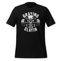 Greyin And Slayin Graying Slaying Workout Gym Unisex T-Shirt product image 1