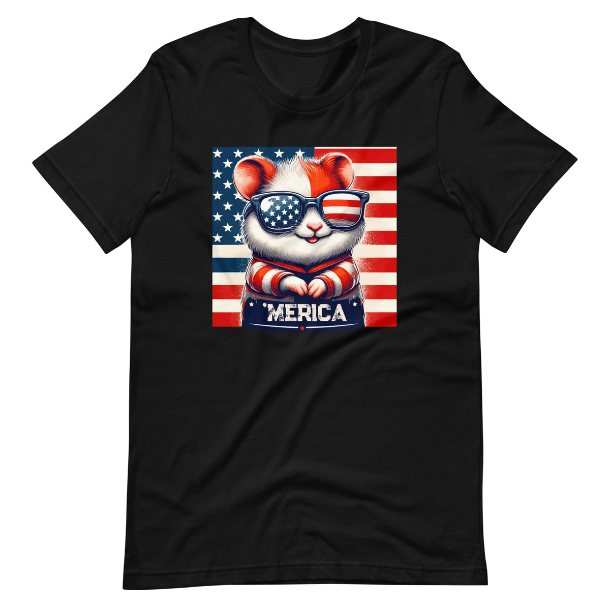 4th of July Patriotic Sunglasses Day Hamster Independence product image 2