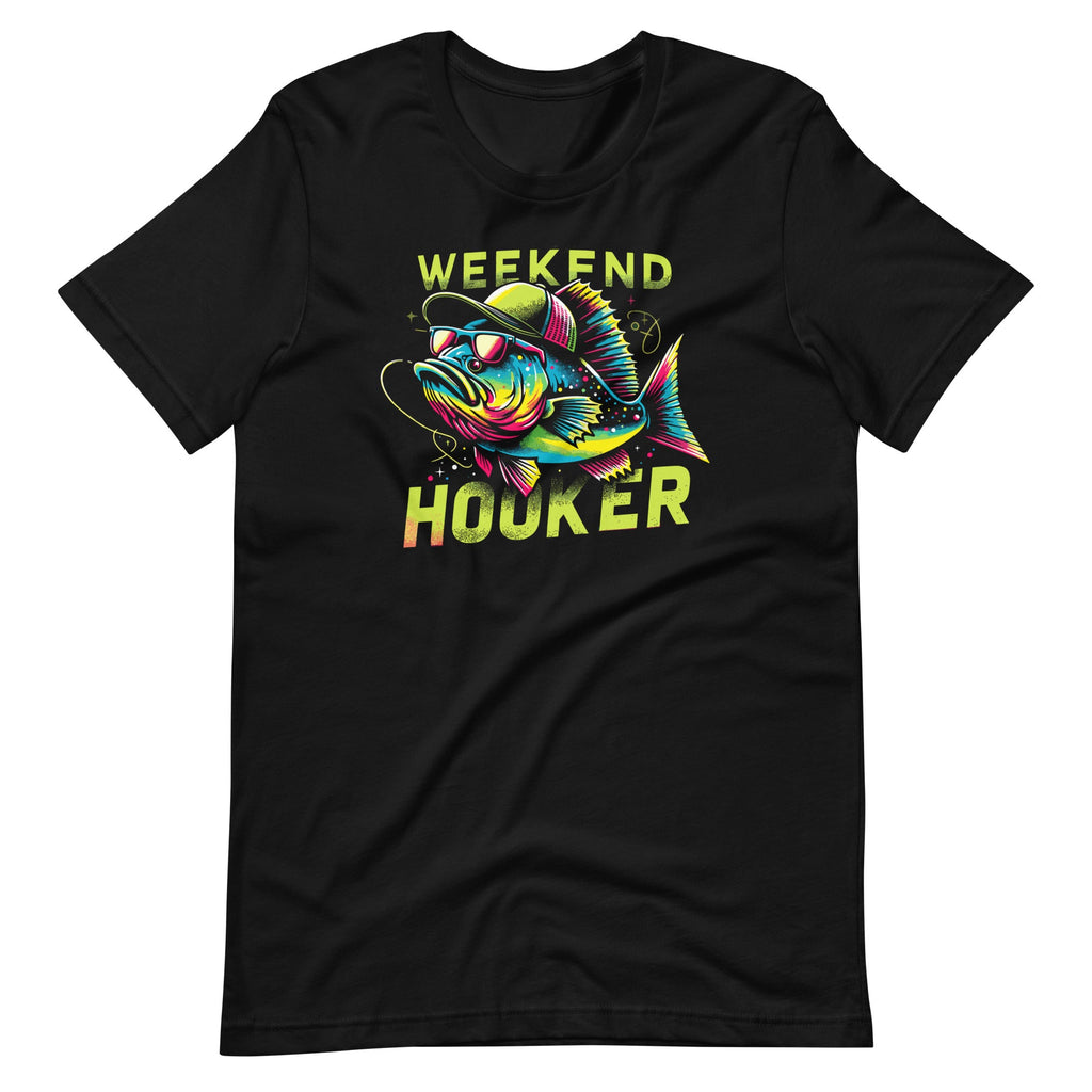 Weekend Hooker Colorful Fish Funny Bashing Fishing Art product image 2