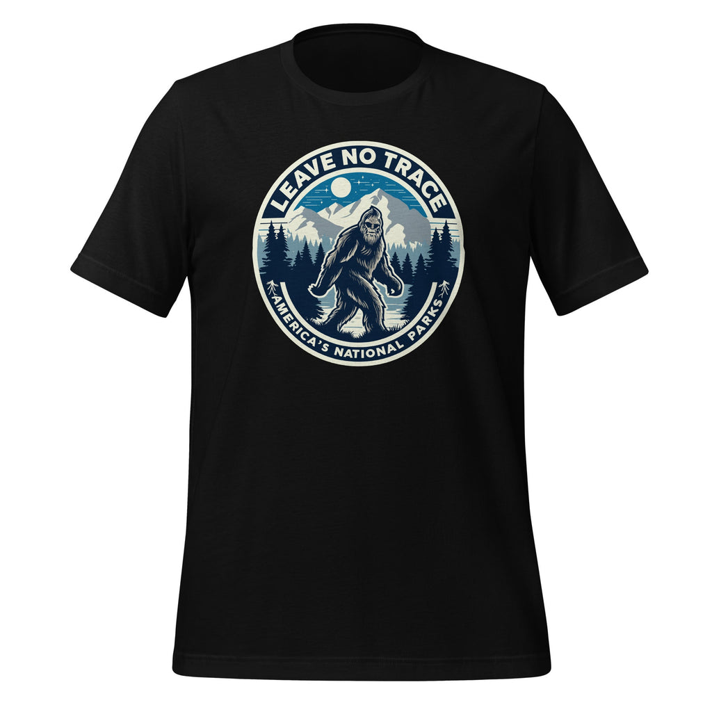 Leave No Trace America National Parks Funny Bigfoot Unisex product image 1