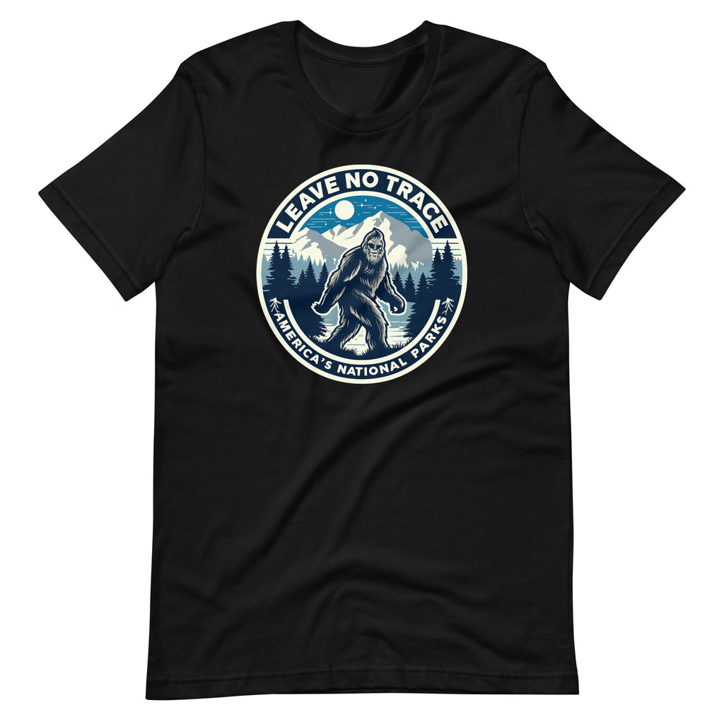 Leave No Trace America National Parks Funny Bigfoot Unisex product image 2