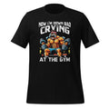 Now I'm Down Bad Crying At The Gym Funny Saying Unisex product image 1