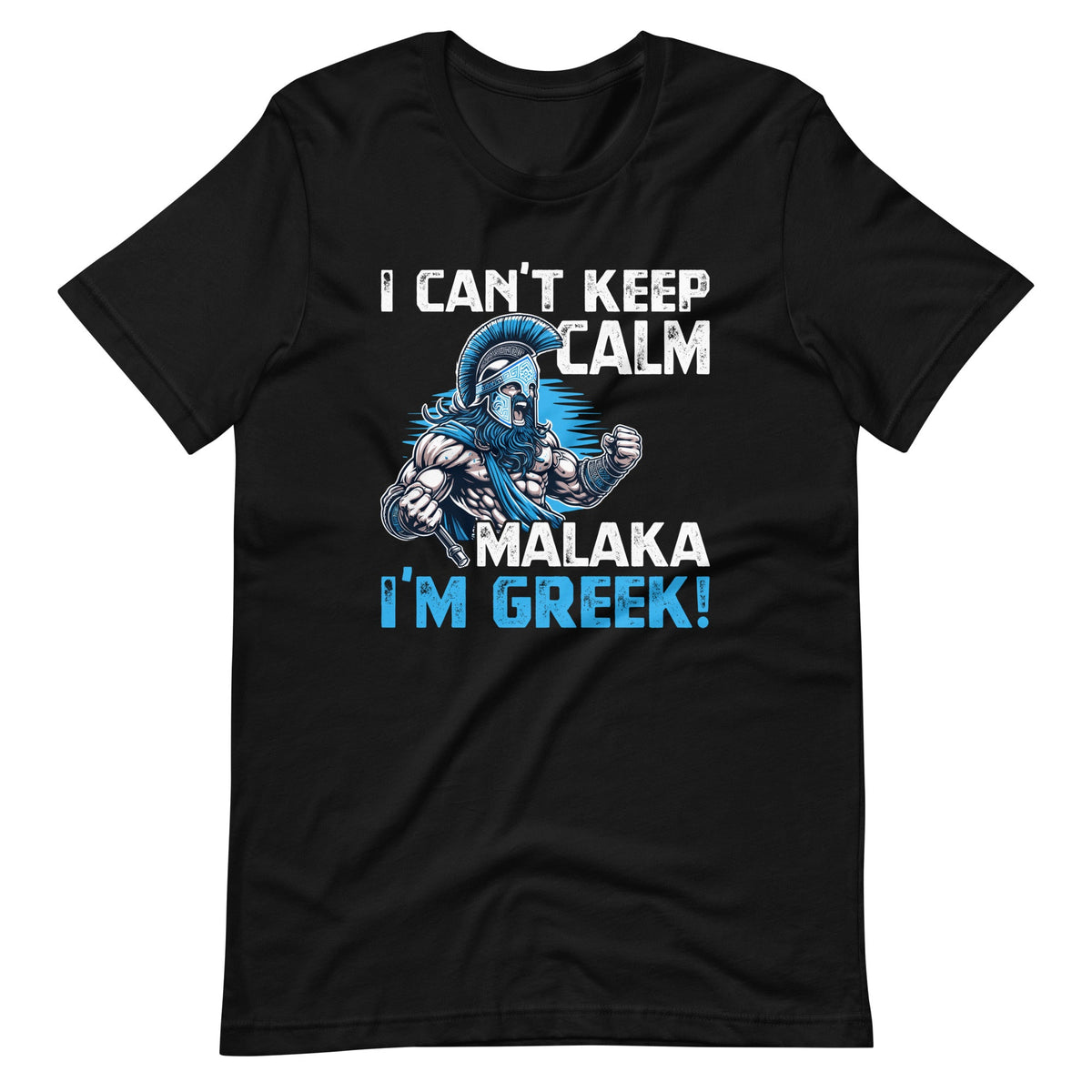 Malaka I Am Greek Proud Spartans Funny Greece Saying Unisex product image 2