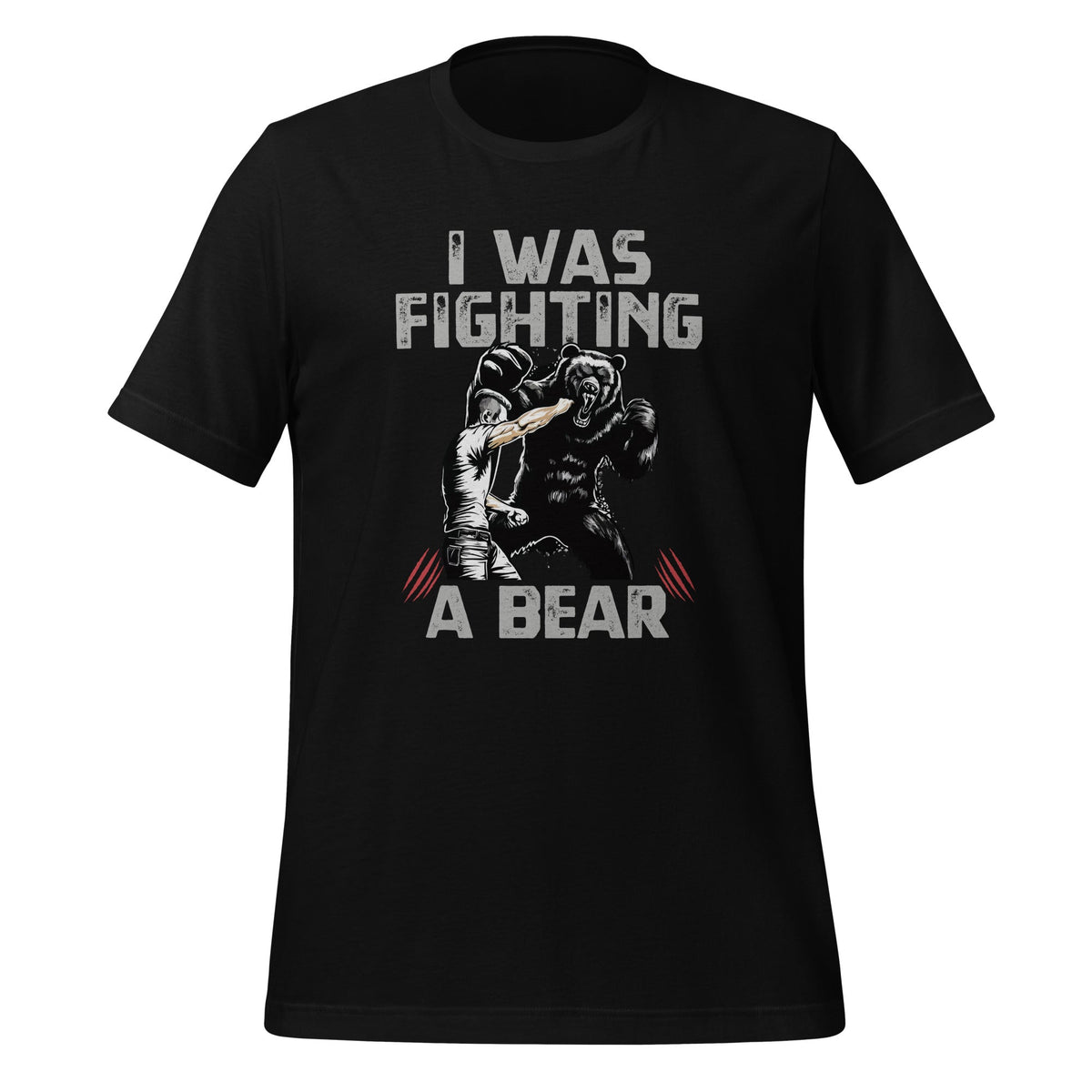 Funny Injury I Was Fighting A Bear Recovery Get Well Saying product image 1
