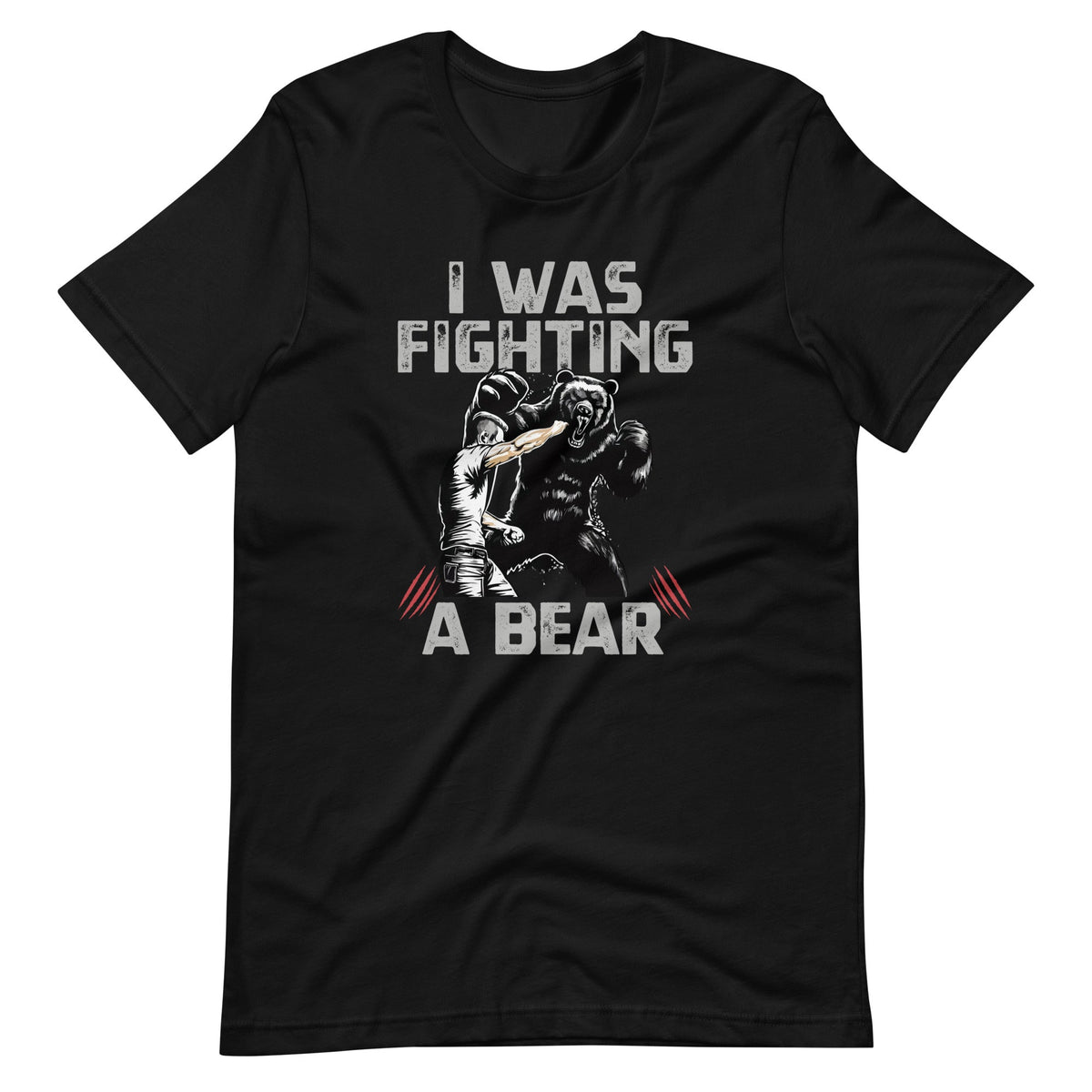 Funny Injury I Was Fighting A Bear Recovery Get Well Saying product image 2