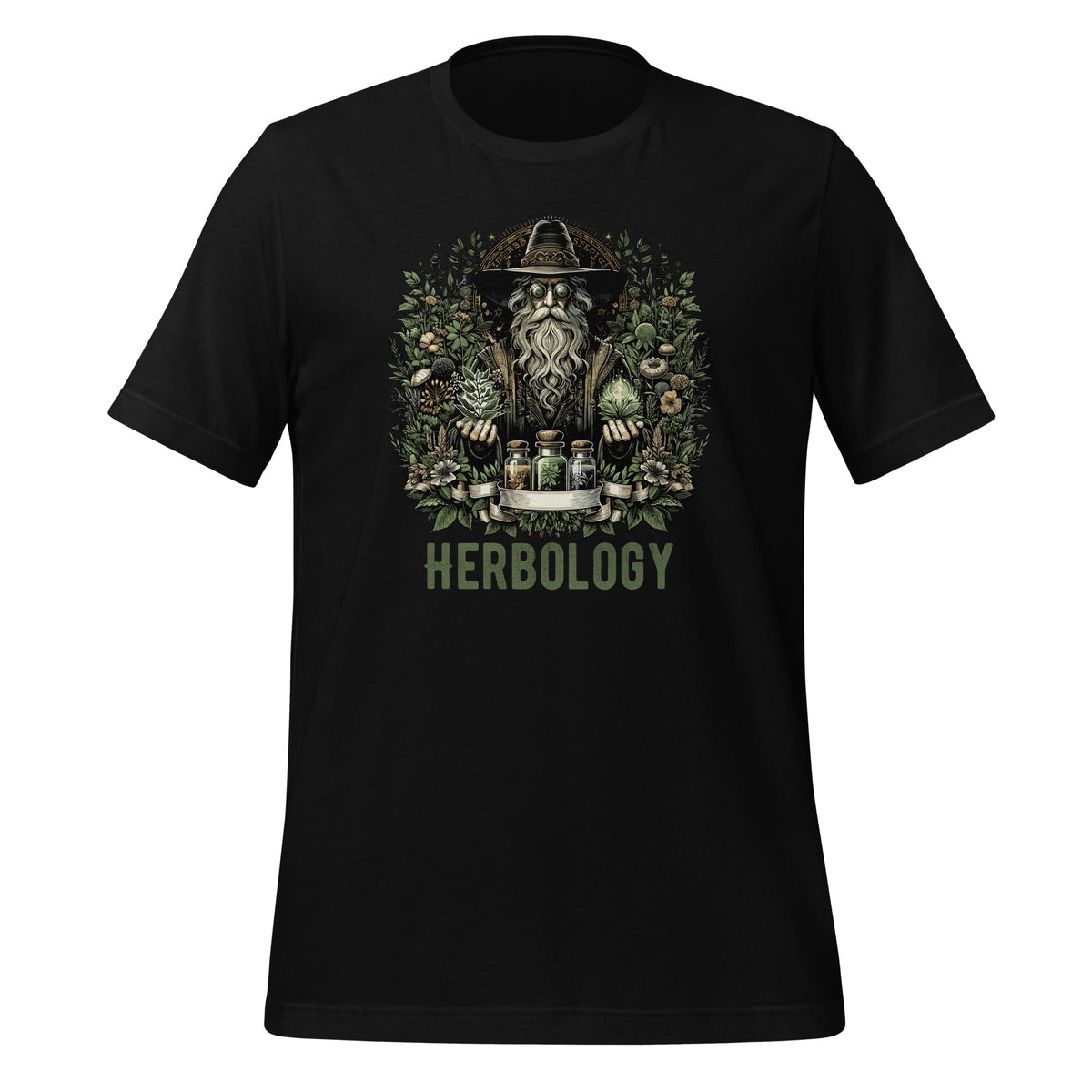 Herbology Magical Herbs Vintage Mystic Plants Unisex T-Shirt product image 1