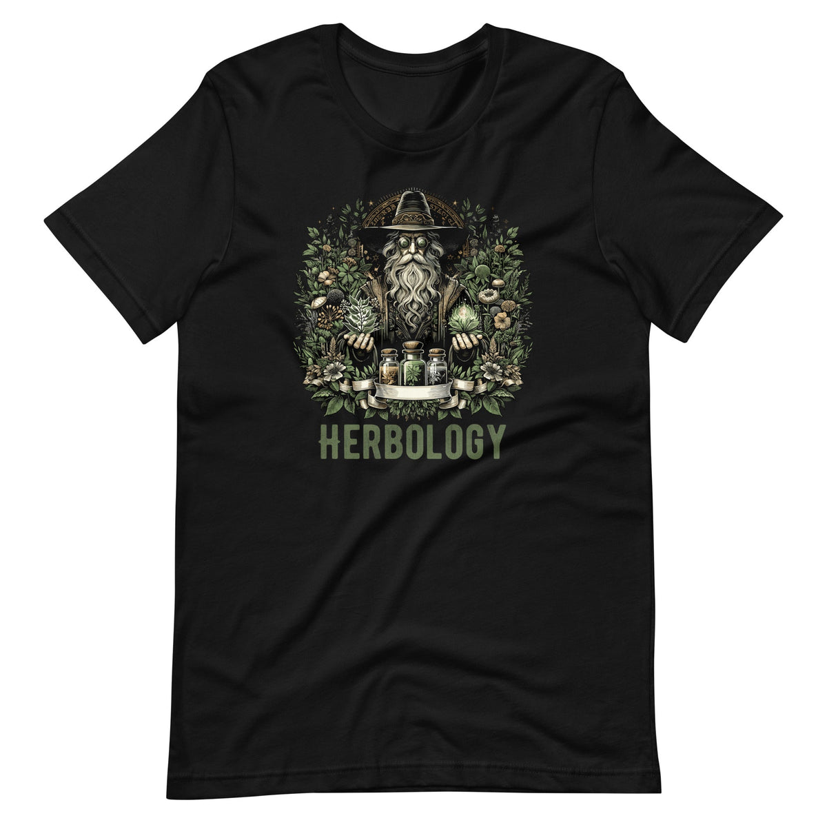 Herbology Magical Herbs Vintage Mystic Plants Unisex T-Shirt product image 2