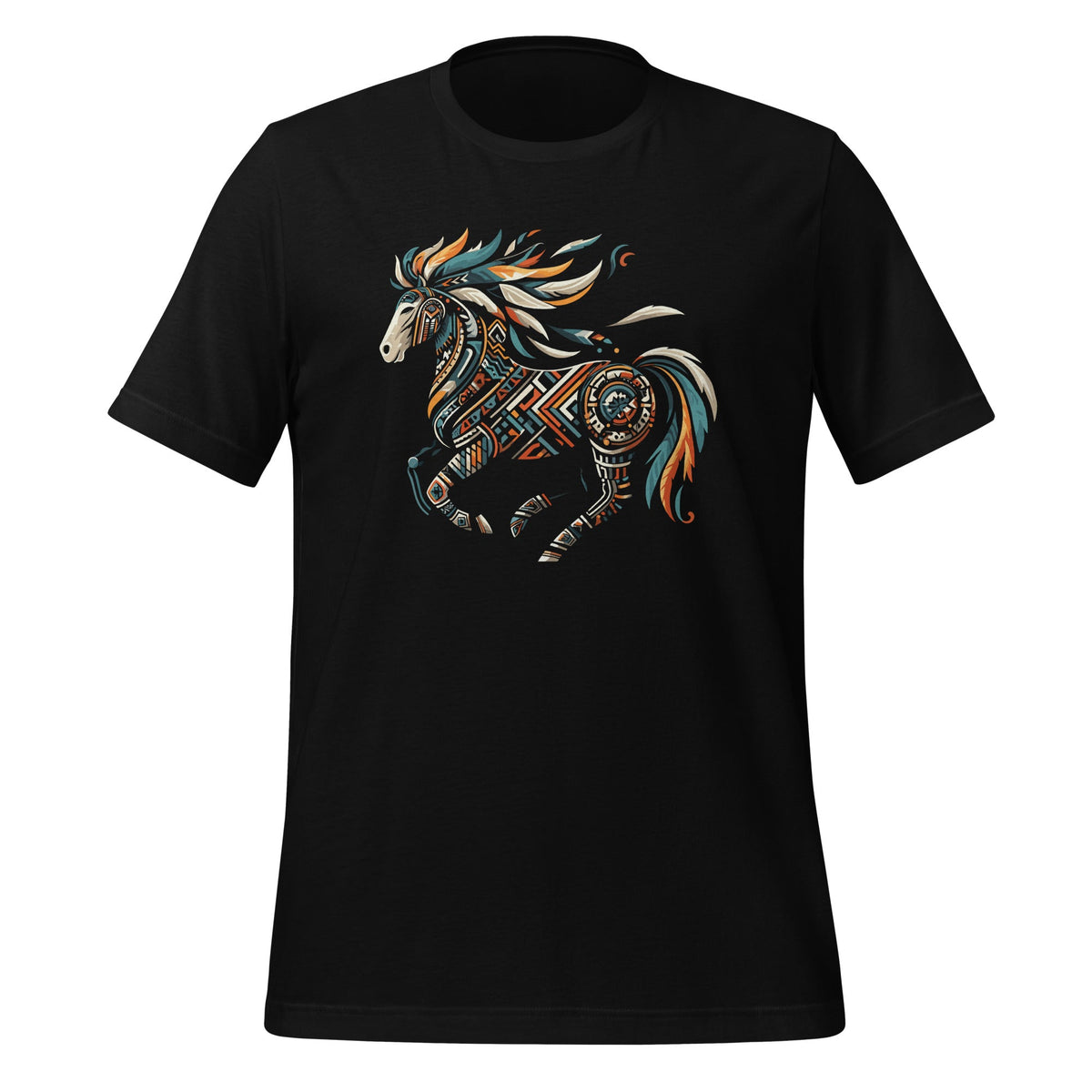 Horse Tribal Abstract Art Native American Geometric Horses product image 1