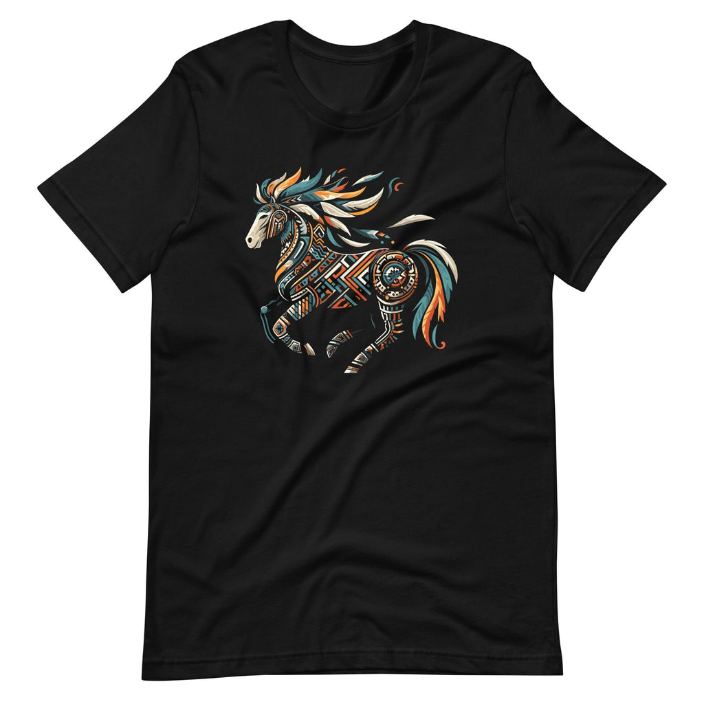 Horse Tribal Abstract Art Native American Geometric Horses product image 2