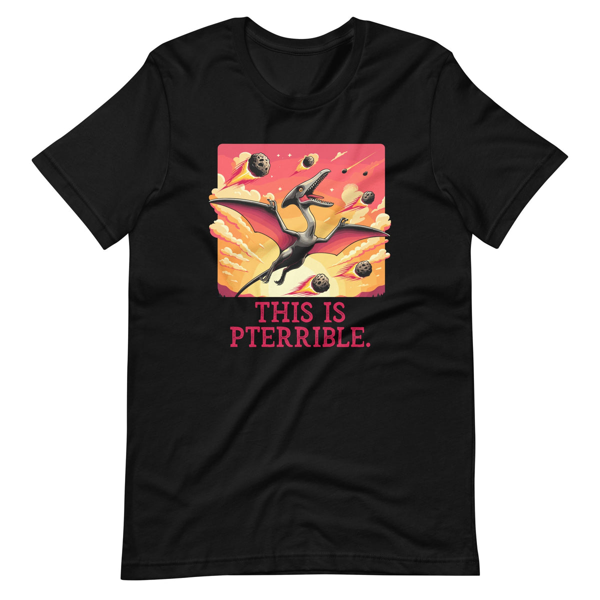This Is Pterodactyl Pterrible Funny Flying Dino Dinosaur product image 2