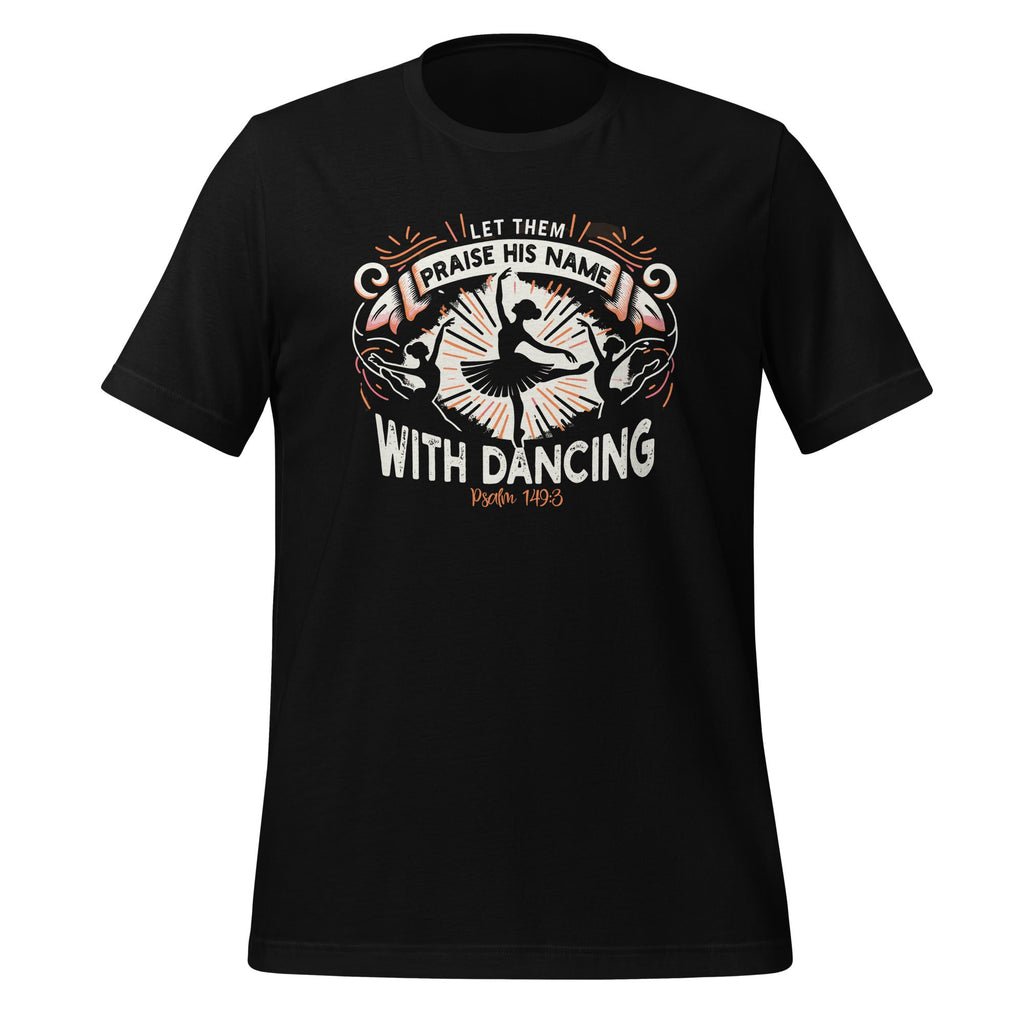 Praise His Name With Dancing Bible Verse Ballet Dance product image 1