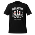 Seven Ten Pin Laughing Mocking Funny Bowling Pins Unisex product image 1