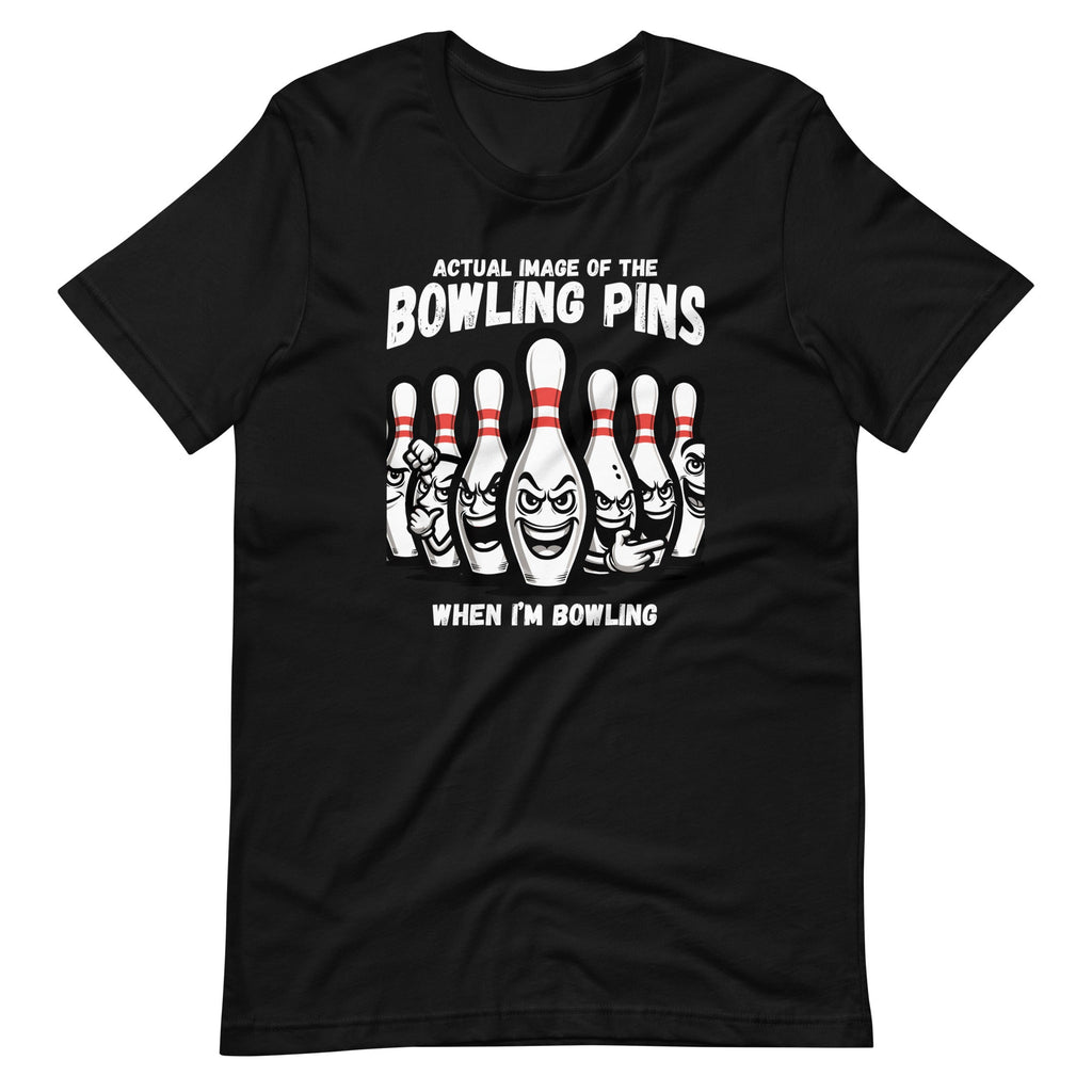Seven Ten Pin Laughing Mocking Funny Bowling Pins Unisex product image 2