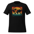 Retro World Map Cool Vintage Sunset Globe Cartography product image 1
