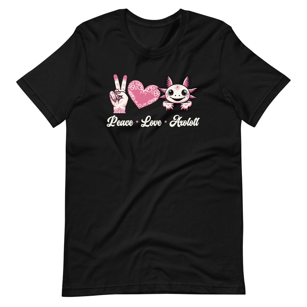 Peace Love Axolotl Heart Leopard Axolotls Teenager Fans product image 2