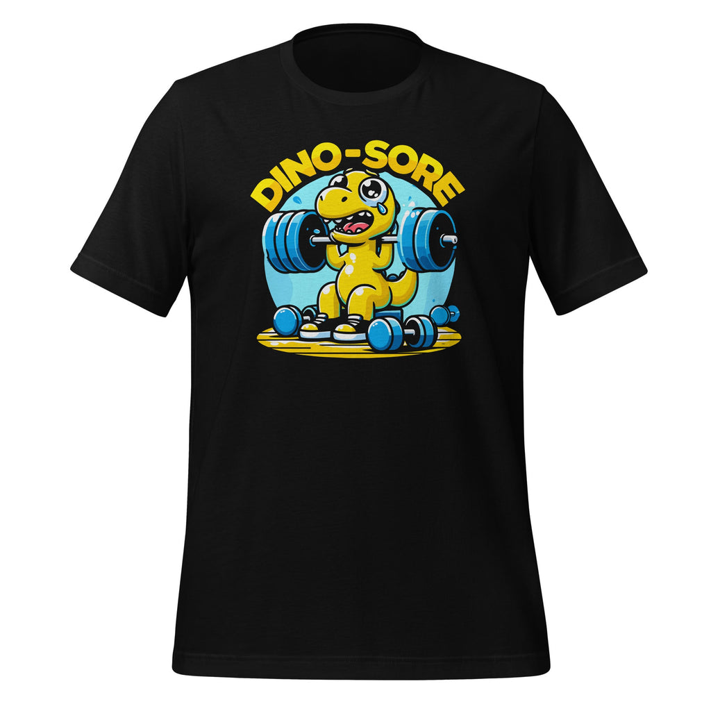 Funny Dinosaur Workout Gym Dino Sore Lifting Fitness Unisex product image 1