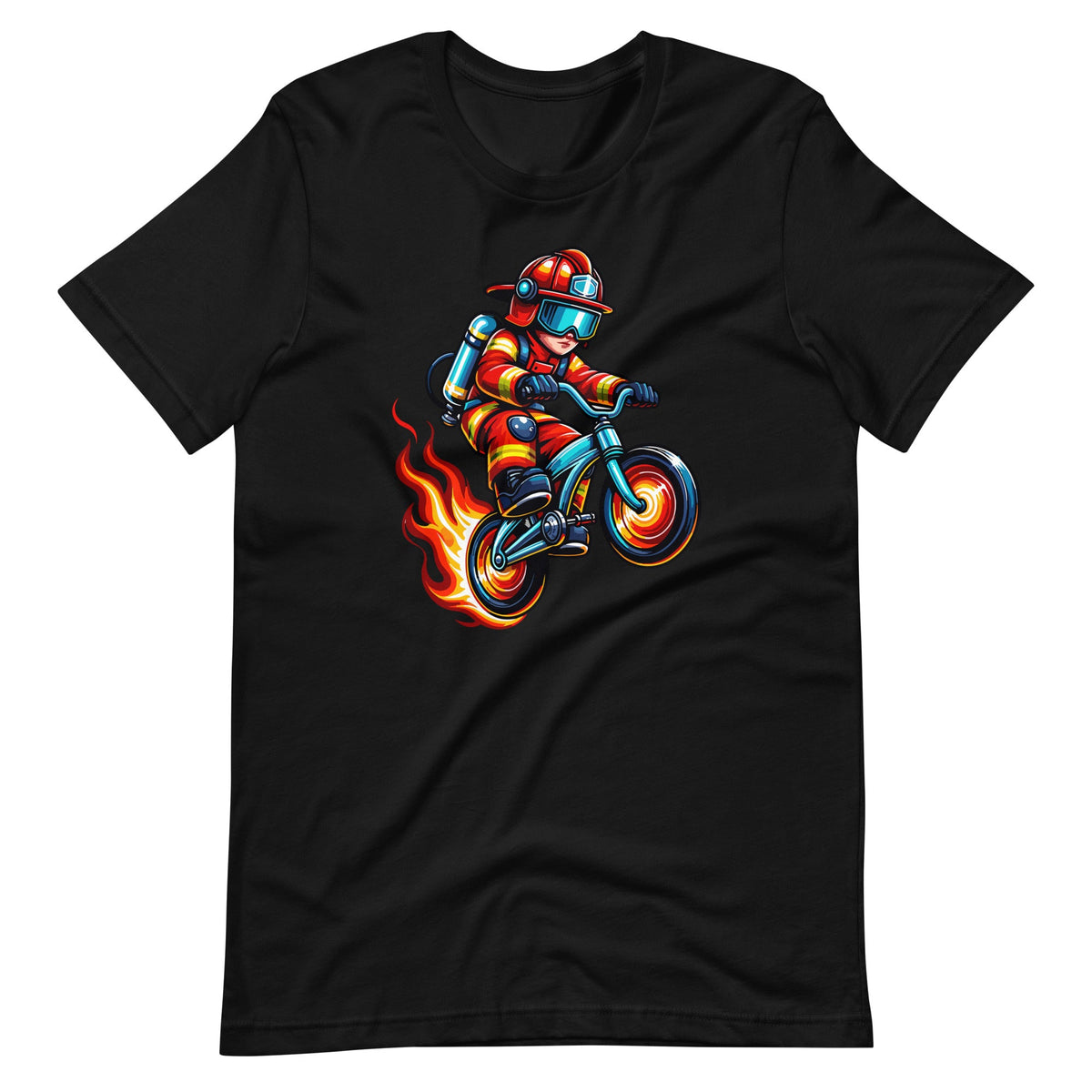 Firefighter Bike Rescuer Bicycle Biker Cyclist Cycling product image 2